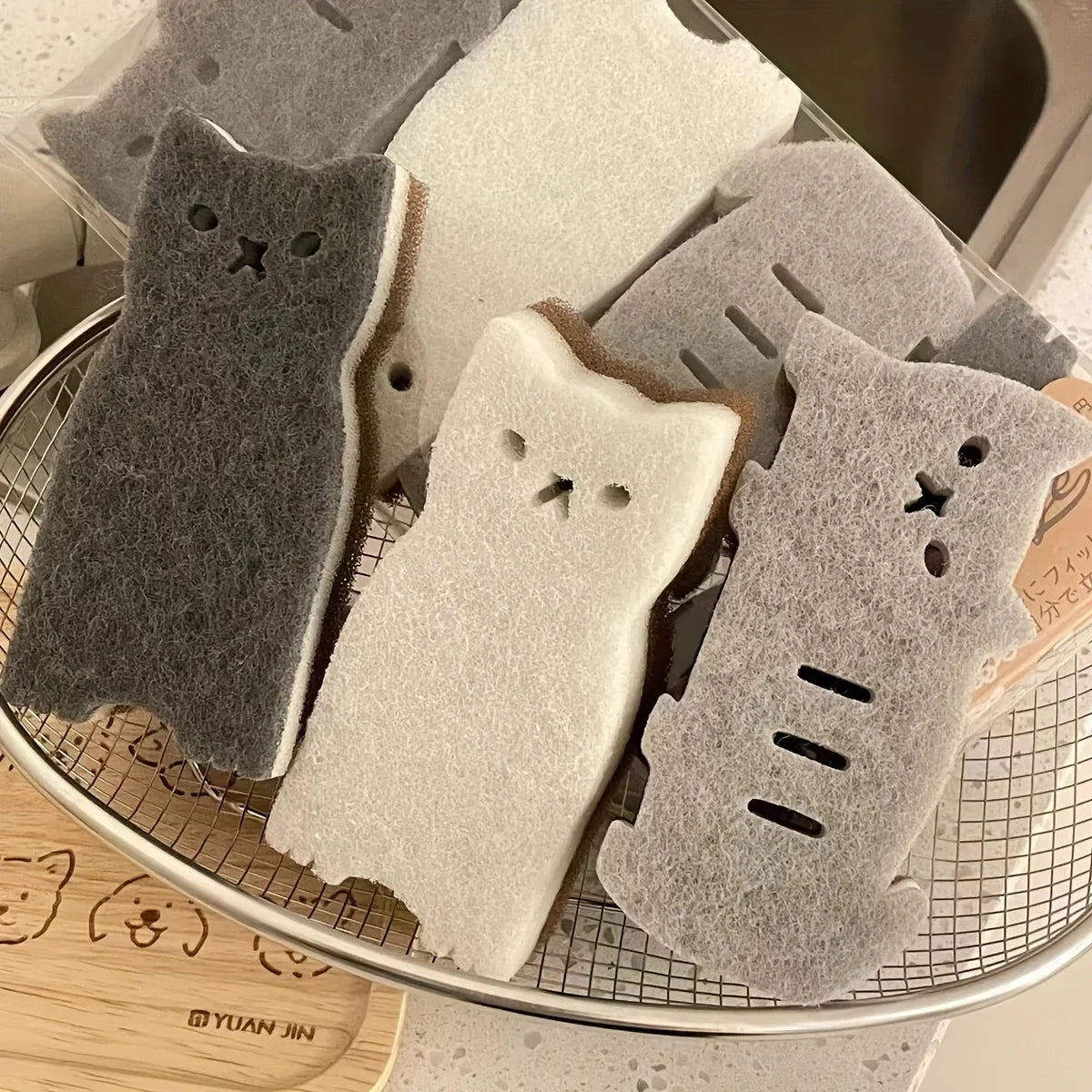 Cat Sponge Set