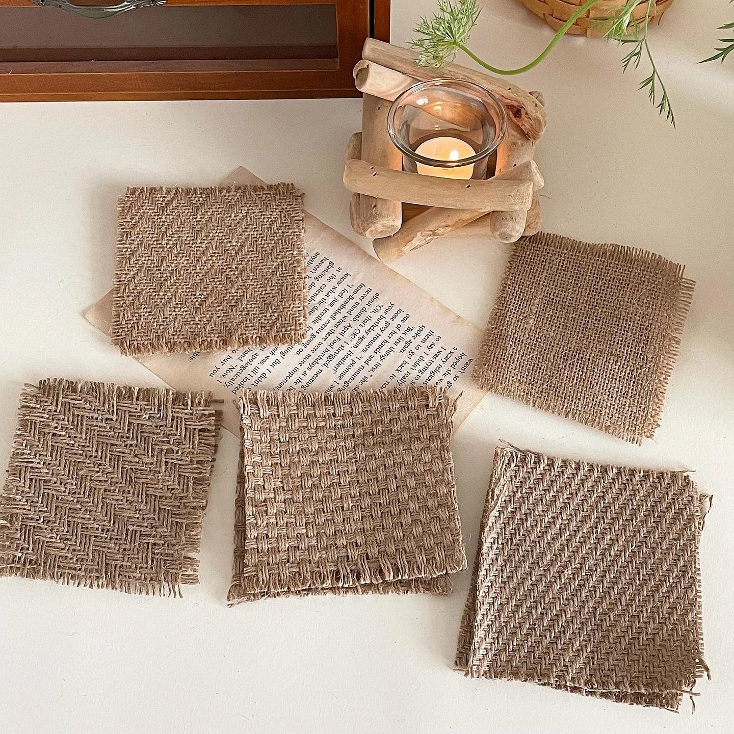 Woven Jute Coasters