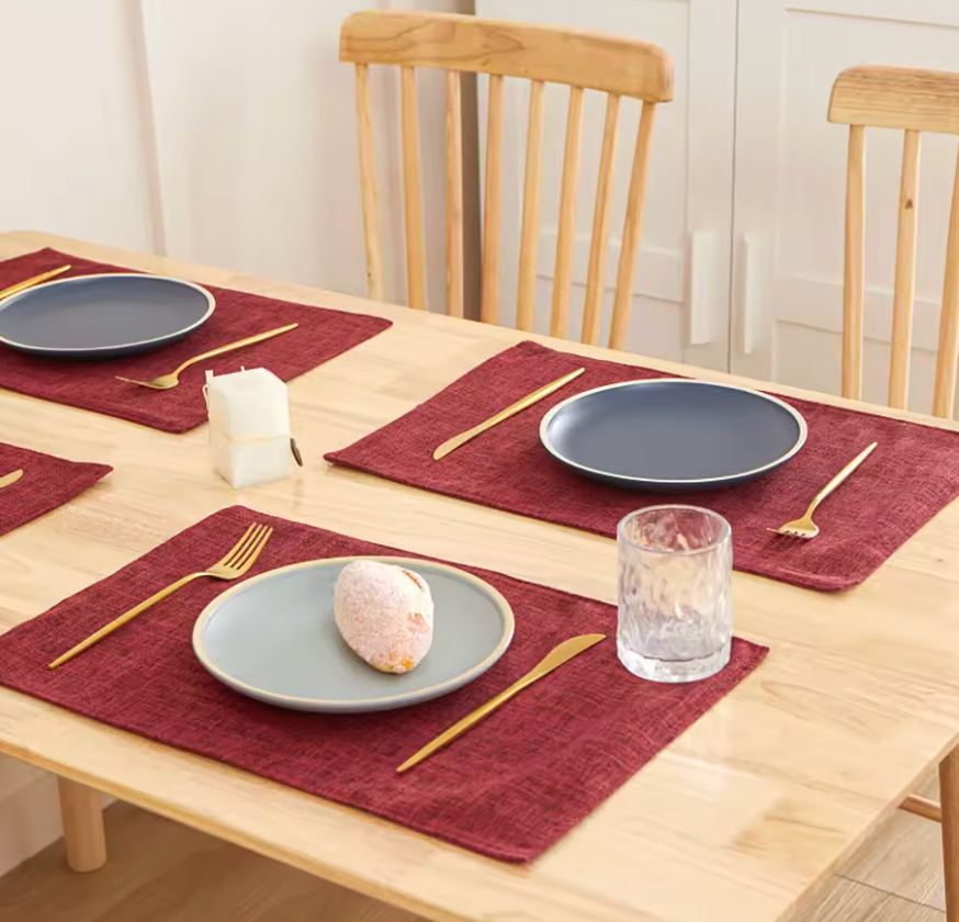 Simple Linen Placemats